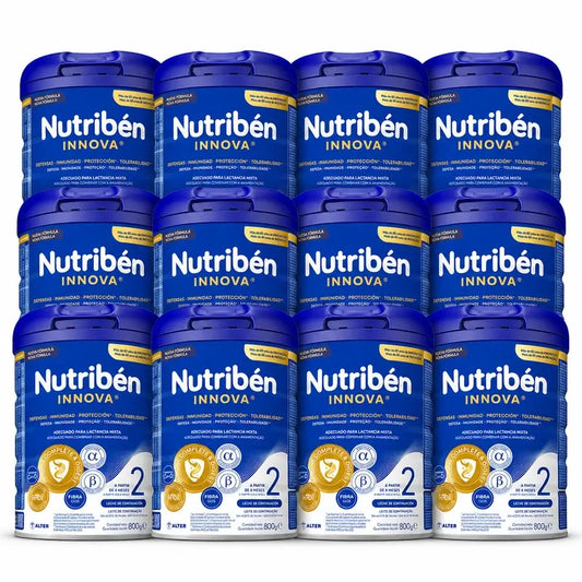 Nutribén Innova 2 Γάλα Συνέχισης, 12 × 800 γρ.