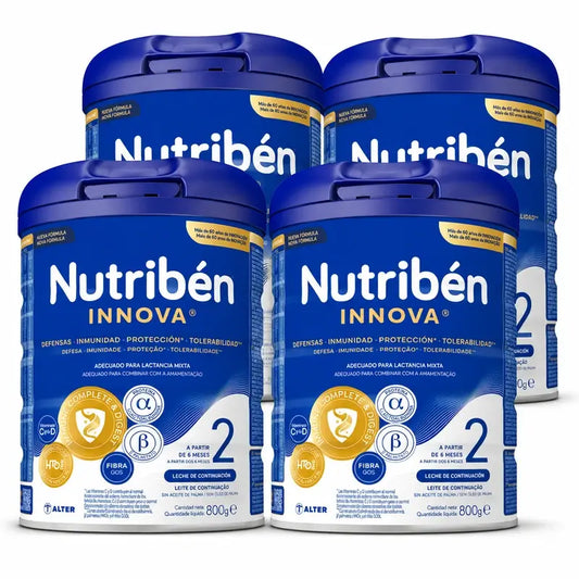 Nutribén Innova 2 Γάλα Συνέχισης, 4 × 800 γρ.