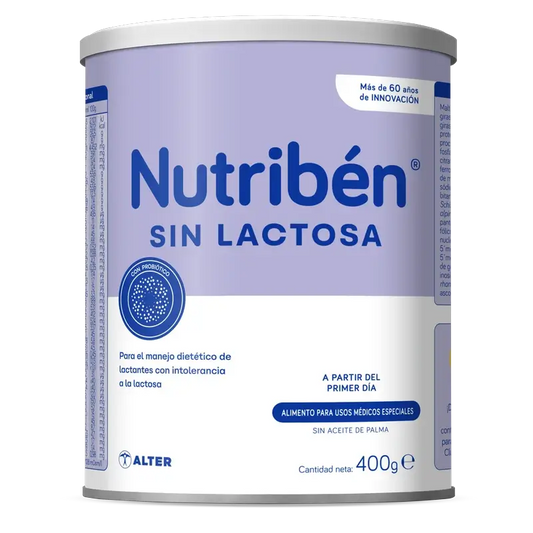 Nutribén Χωρίς Λακτόζη Γάλα για Νεογέννητα, 400 γρ.