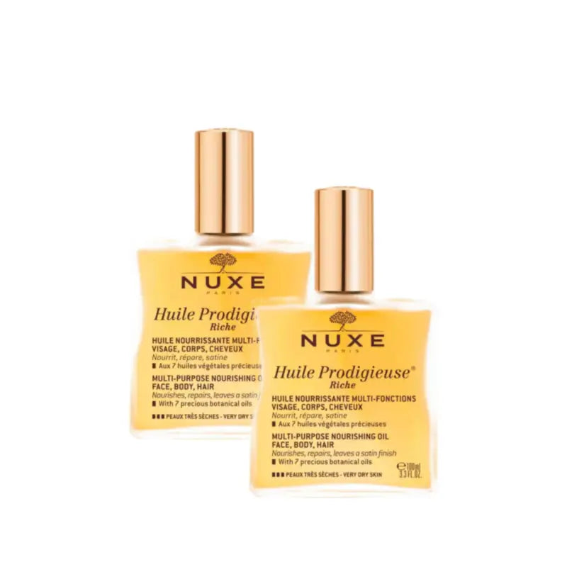 Nuxe Huile Prodigieuse Πλούσιο Λάδι σε Σπρέι, Συσκευασία 2 x 100 ml