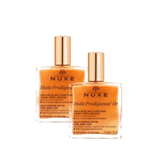 Nuxe Huile Prodigieuse Or Ξηρό Λάδι, Συσκευασία 2 x 100 ml