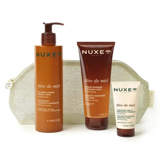 Nuxe Rêve de Miel Αναζωογονητική ρουτίνα περιποίησης σώματος 650 ml