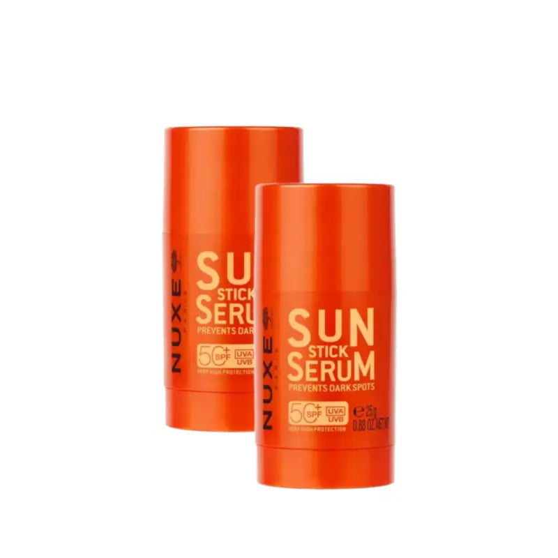 Nuxe Sun Αντηλιακό Σέρουμ σε Στικ SPF 50+, Συσκευασία 2 x 25 g
