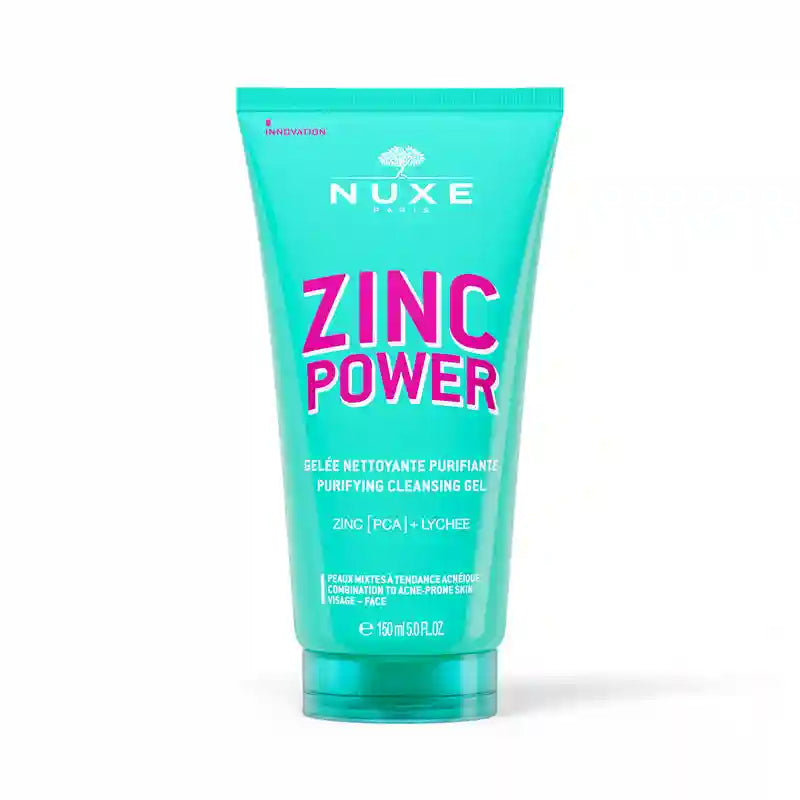 Nuxe Zinc Power Gel Καθαριστικό με καθαριστική δράση, 150 ml
