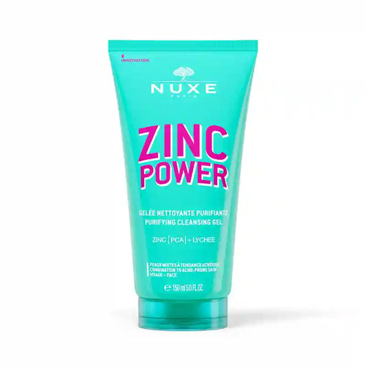 Nuxe Zinc Power Gel Καθαριστικό με καθαριστική δράση, 150 ml