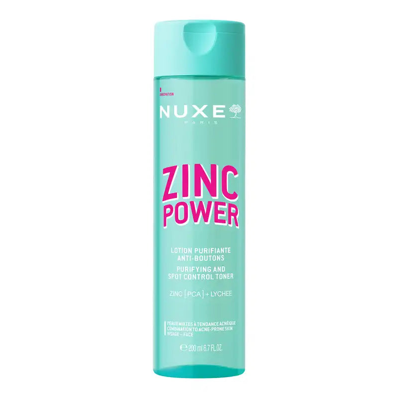 Nuxe Zinc Power Λοσιόν Καθαρισμού και Ελέγχου των Σημείων, 200 ml