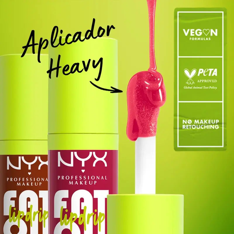 Nyx Λιπαντικό χειλιών Drip Missed Call Διαφανές, 4,8 ml