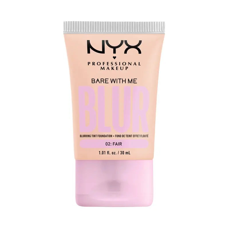 Nyx Bare With Me Blur Base, βάση μακιγιάζ με ματ φινίρισμα, απόχρωση Fair, 30 ml