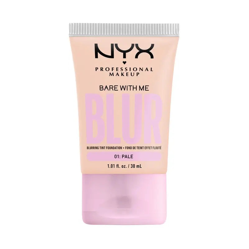 Nyx Bare With Me Blur Base, βάση μακιγιάζ με ματ φινίρισμα, απόχρωση Pale, 30 ml