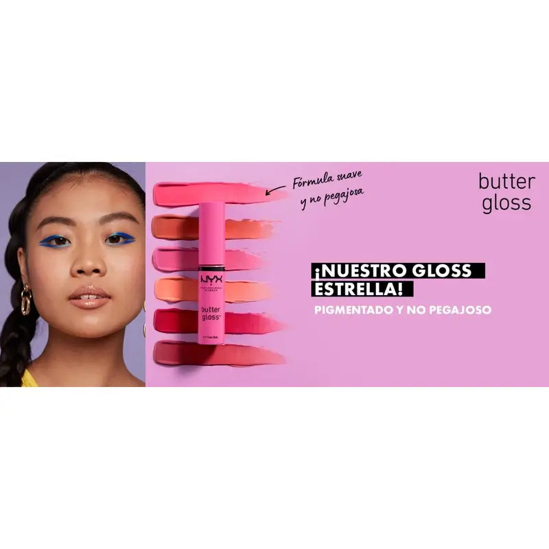 Nyx Butter Gloss Fortune Cookie, 8 ml
