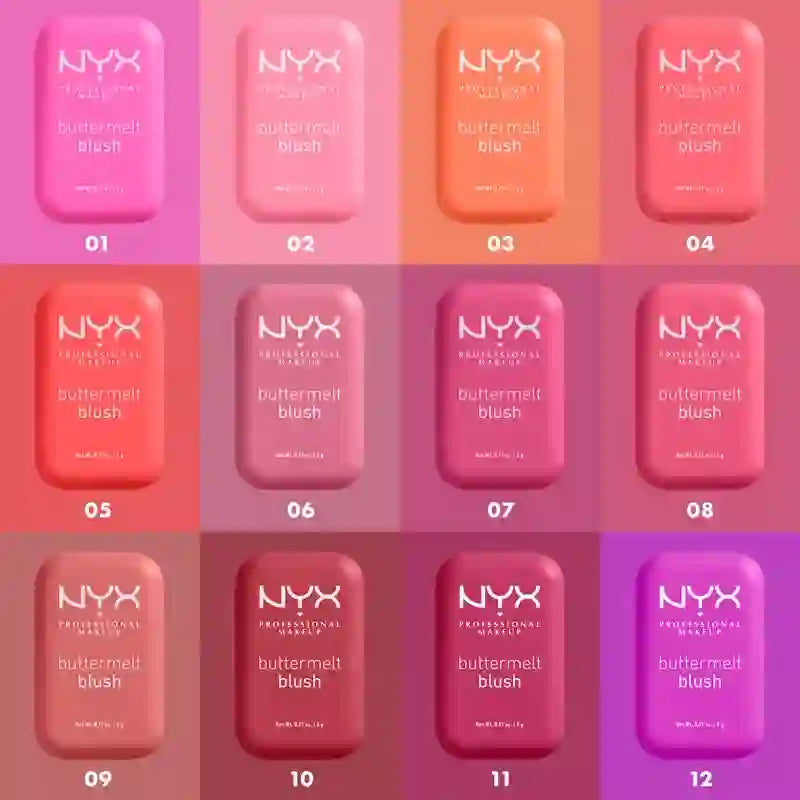 Nyx Buttermelt Blush Ρουζ 09 Feeling Butta, 5 γρ.