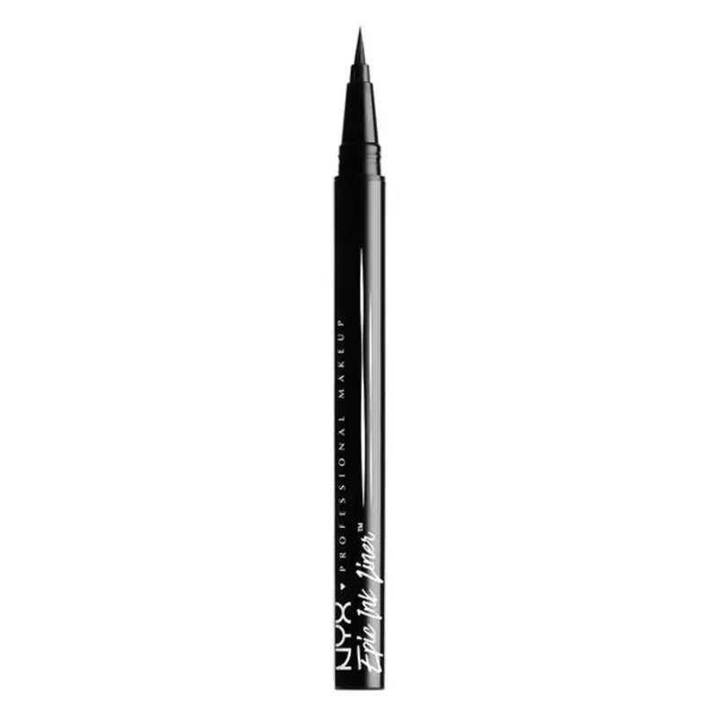 Nyx Eyeliner Waterproof Epic Ink Liner, μύτη πινέλου, αδιάβροχο, 1 ml