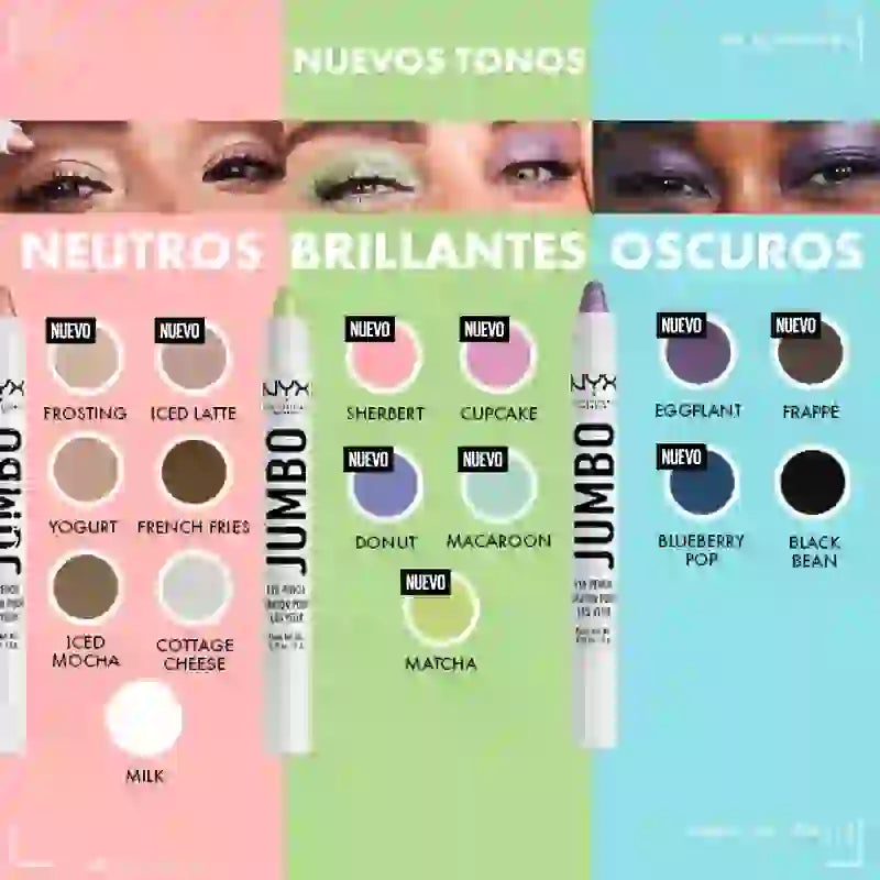 Nyx Jumbo Eye Pencil - Black Bean, 5 gr
