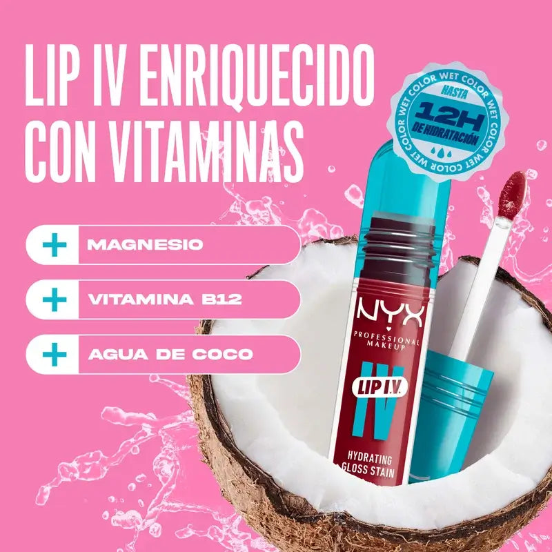 Nyx Lip Iv Κραγιόν Berry Thirsty Απόχρωση 10, 5 ml
