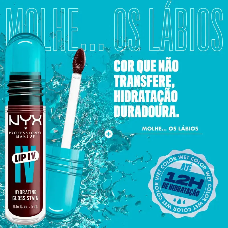 Nyx Lip Iv Κραγιόν Water Bout Wine Απόχρωση 15, 5 ml