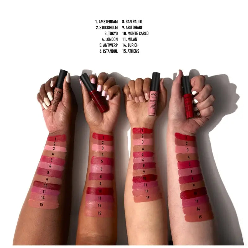 Nyx Κρεμώδες κραγιόν Soft Matte Lip Cream Abu Dhabi, 8 ml