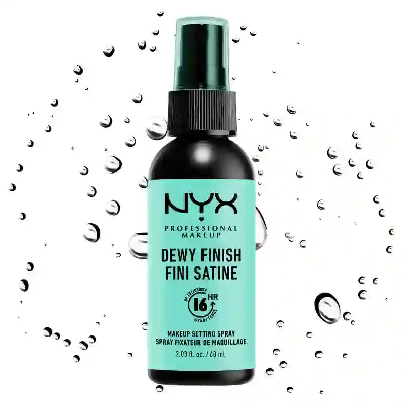 Nyx Setting Spray Dewy για ένα λαμπερό φινίρισμα στο δέρμα, 60 ml
