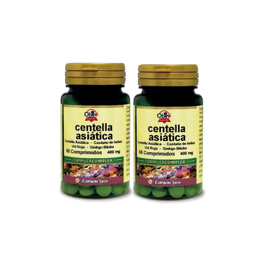 Obire Centella Asiatica Complex, συσκευασία 2 x 60 δισκία