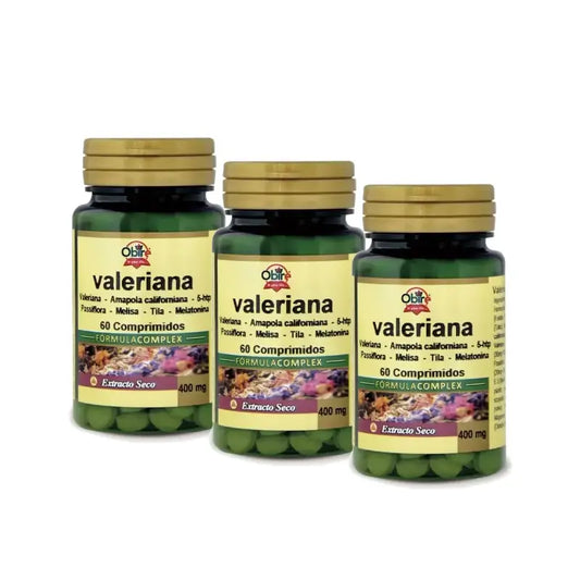 Obire Valeriana Complex, συσκευασία 3 x 60 δισκία