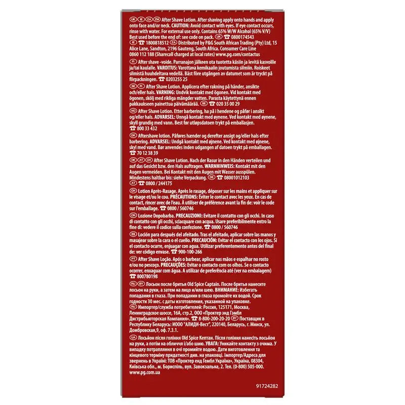 Old Spice After Shave Captain 100 ml