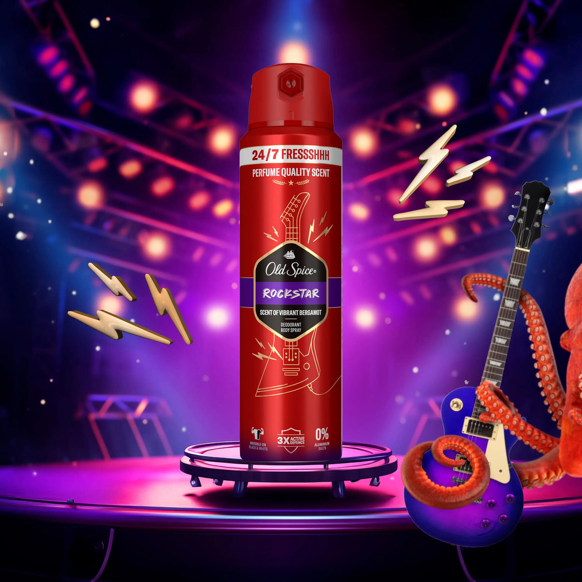Old Spice Old Spice Rockstar Αποσμητικό σε σπρέι, 150 ml