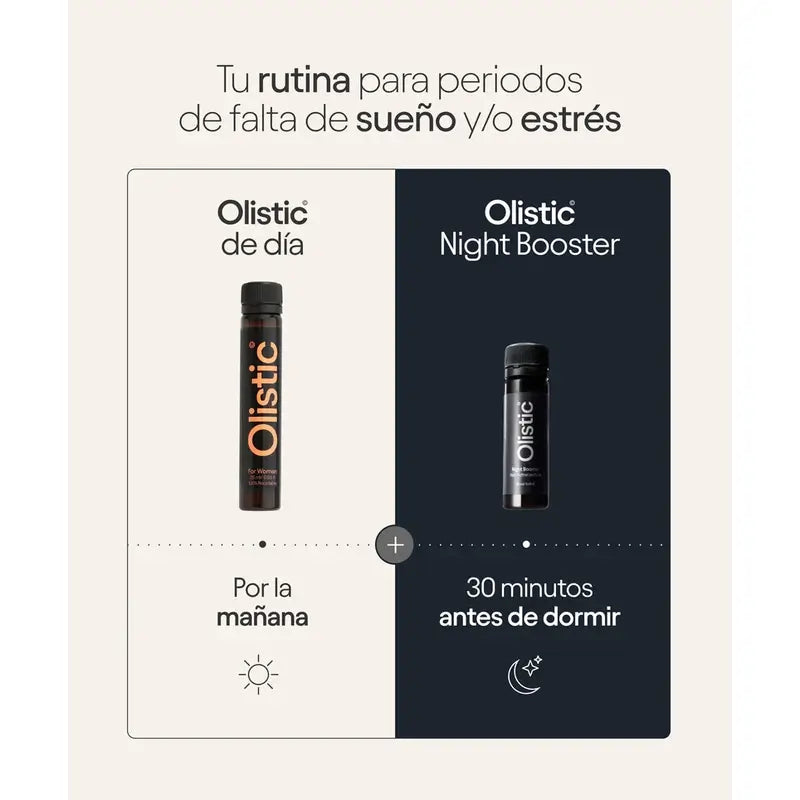Olistic Night Booster + Olistic For Women, 28 δόσεις των 25 ml
