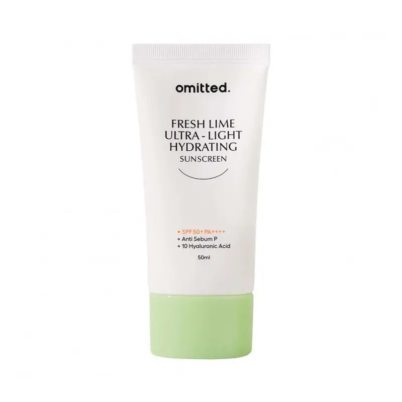 Omitted Fresh Lime Ultra Light & Hydrating Sunscreen, 50 γρ.