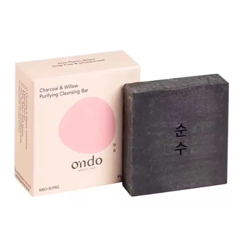 Ondo Beauty 36.5 Charcoal & Willow Καθαριστικό Σαπούνι, 70 γρ.