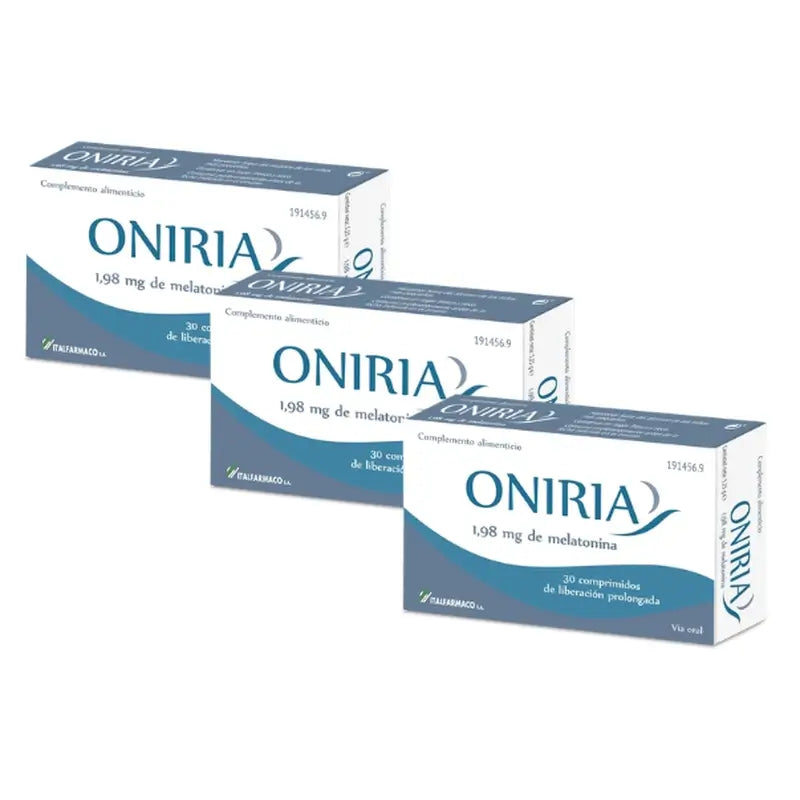 Oniria Lib Prol Nutraceutico 1,98 mg Συσκευασία 3 x 30 δισκία