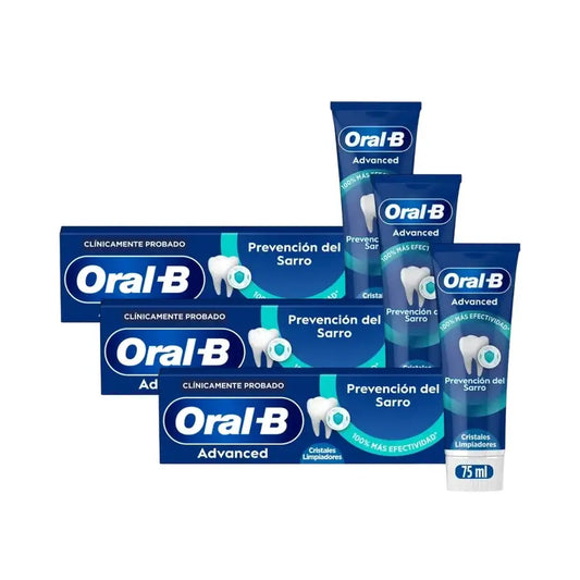 Oral-B Advanced Πρόληψη της πέτρας, 3X75 ml 