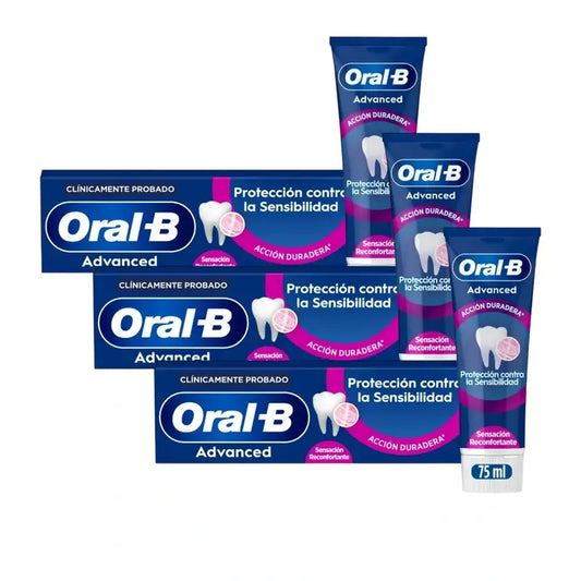 Oral-B Advanced Προστασία κατά της ευαισθησίας, 3×75 ml 