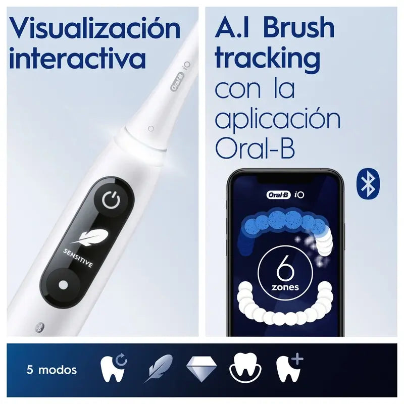 Oral-B Braun Οδοντιατρικό Κέντρο με Συσκευή Πλύσης και Ηλεκτρική Οδοντόβουρτσα Oral-B Io6