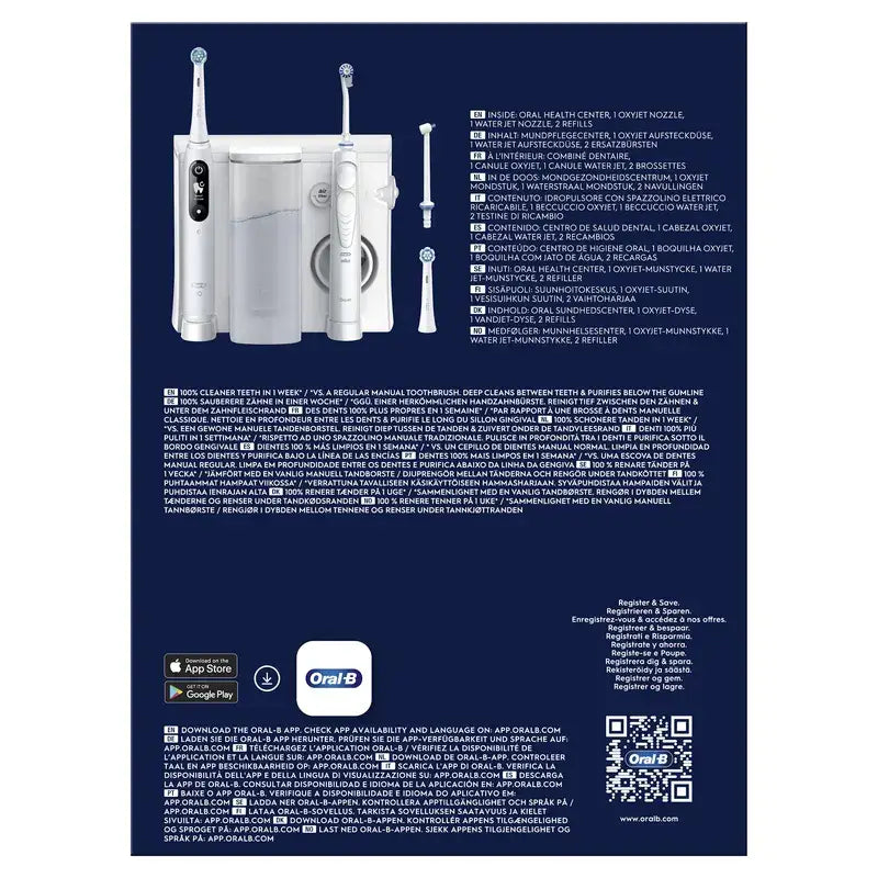Oral-B Braun Οδοντιατρικό Κέντρο με Συσκευή Πλύσης και Ηλεκτρική Οδοντόβουρτσα Oral-B Io6