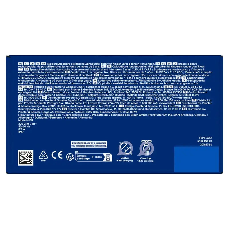 Oral-B Braun iO2 Σειρά Νύχτα Μαύρο