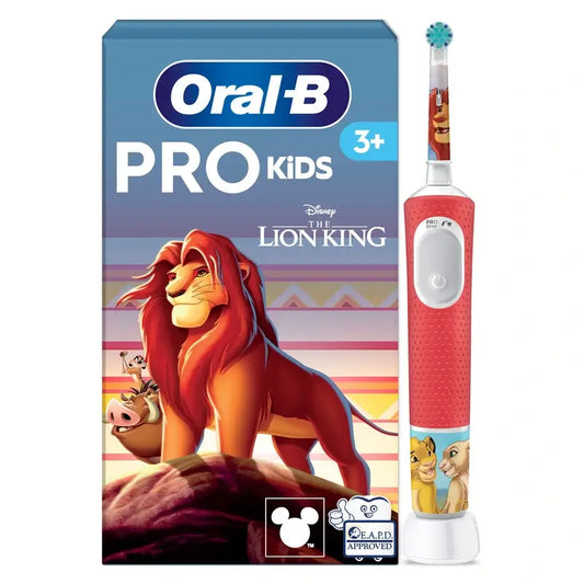 Oral-B Braun Pro Kids The Lion King Electric Toothbrush Designed By Braun