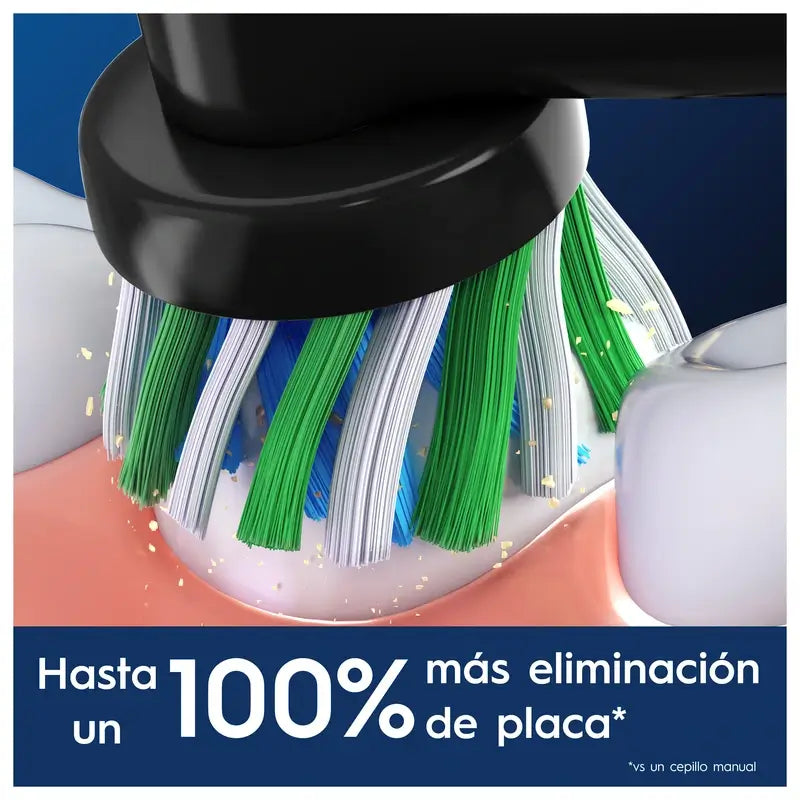 Oral-B Braun Ανταλλακτικά Cross Action Μαύρα, 4 τεμάχια