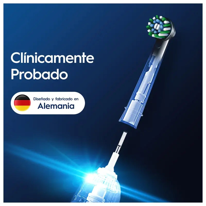 Oral-B Braun Ανταλλακτικά Cross Action Μαύρα, 4 τεμάχια