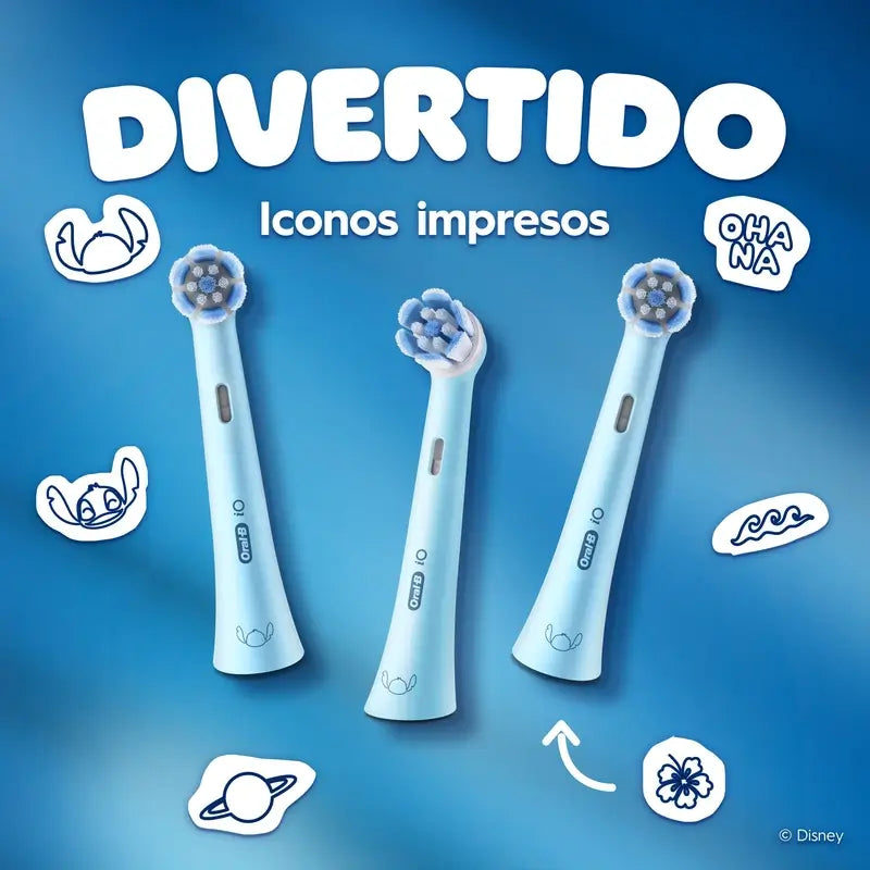 Oral B Braun Ανταλλακτικό Io Stitch Gentle Care, 2 τεμάχια