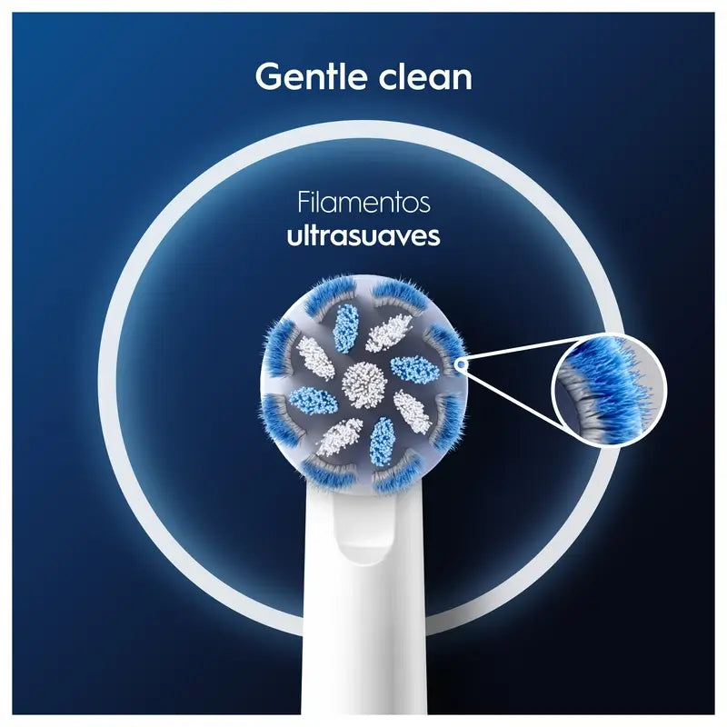 Oral-B Braun Ανταλλακτικά Sensitive Clean, Συσκευασία, 6+2 τεμάχια