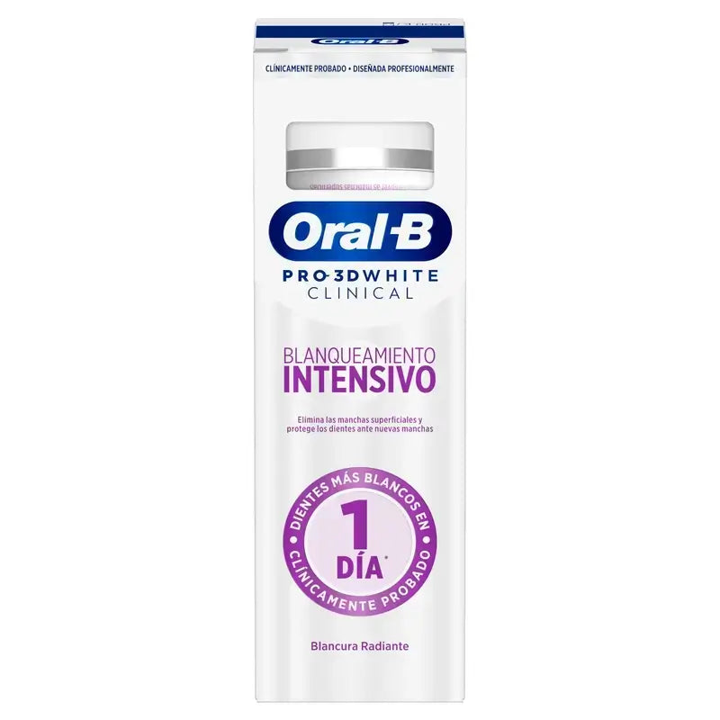 Oral-B Οδοντόκρεμα 3Dw «Λαμπερή Λευκότητα», 75 ml, συσκευασία 2 τεμαχίων
