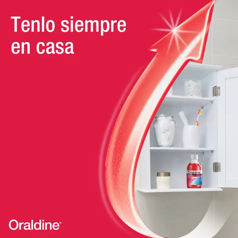 Oraldine Αντισηπτικό, συσκευασία 2 x 400 ml + 200 ml
