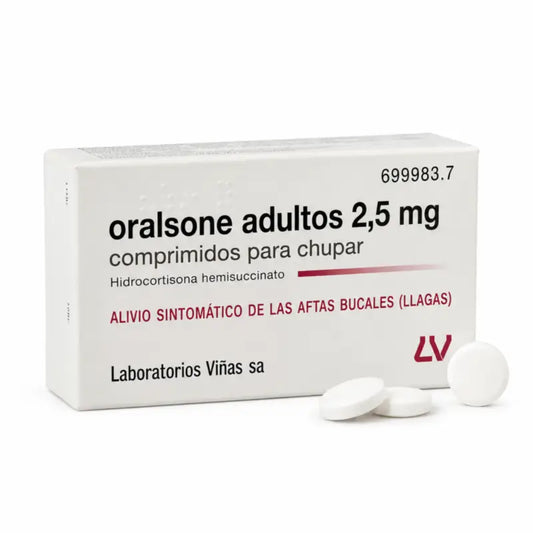 Oralsone για ενήλικες 2,5 mg 12 δισκία για πιπίλισμα