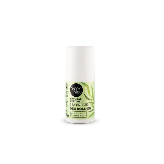 Organic Shop Αποσμητικό Roll-on με Φύκια και 7 Ορυκτά, 50 ml 