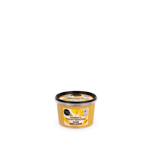 Organic Shop Απολεπιστικό Σώματος με Λάμψη – Μιλκσέικ γιαουρτιού με βιταμίνη C, 250 ml 