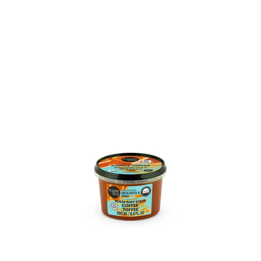 Organic Shop Απολεπιστικό Σώματος με Ζάχαρη «Coffee Toffee», 250 ml
