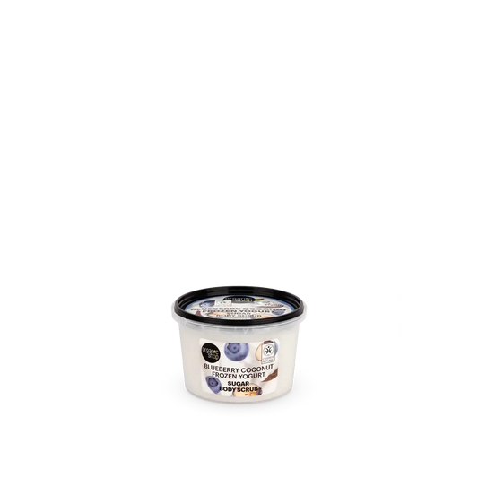 Organic Shop Απολεπιστικό Σώματος με Ζάχαρη, Παγωμένο Γιαούρτι με Μύρτιλα και Καρύδα, 250 ml 