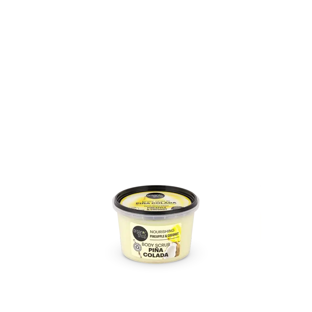 Organic Shop Θρεπτικό Απολεπιστικό Σώματος Piña Colada, 250 ml