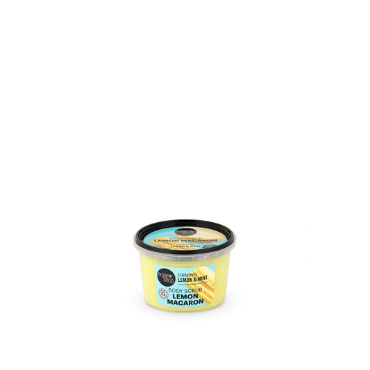 Organic Shop Απολεπιστικό Σώματος με Συσφικτική Δράση «Macaron De Limón», 250 ml