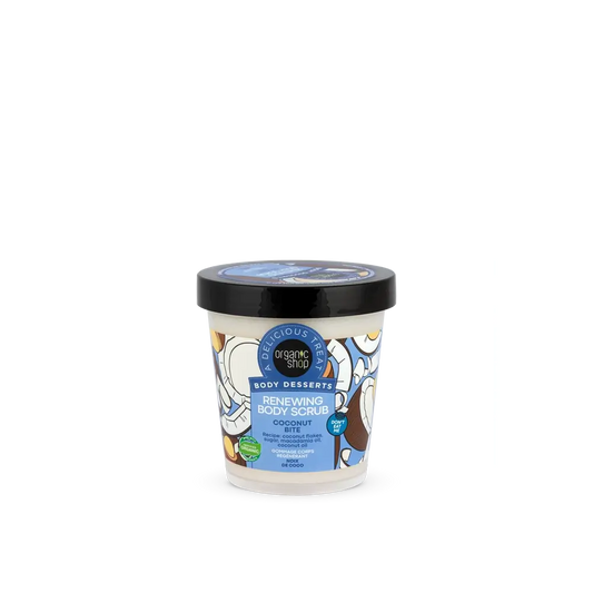 Organic Shop Αναζωογονητικό Απολεπιστικό Σώματος Coconut Bite, 450 ml 