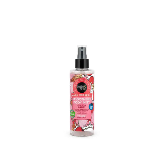 Organic Shop Σπρέι σώματος με βαμβάκι ζάχαρης, 200 ml 